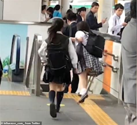 japan train uncensored|Japanese girls groped on the train (Uncensored) part3.